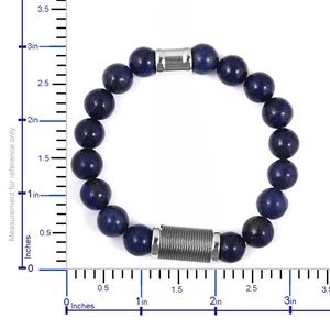 Jewelry - Lapis Lazuli Dualtone Stainless Steel Bracelet Jewelry - Lapis Lazuli Dualtone Stainless Steel Bracelet